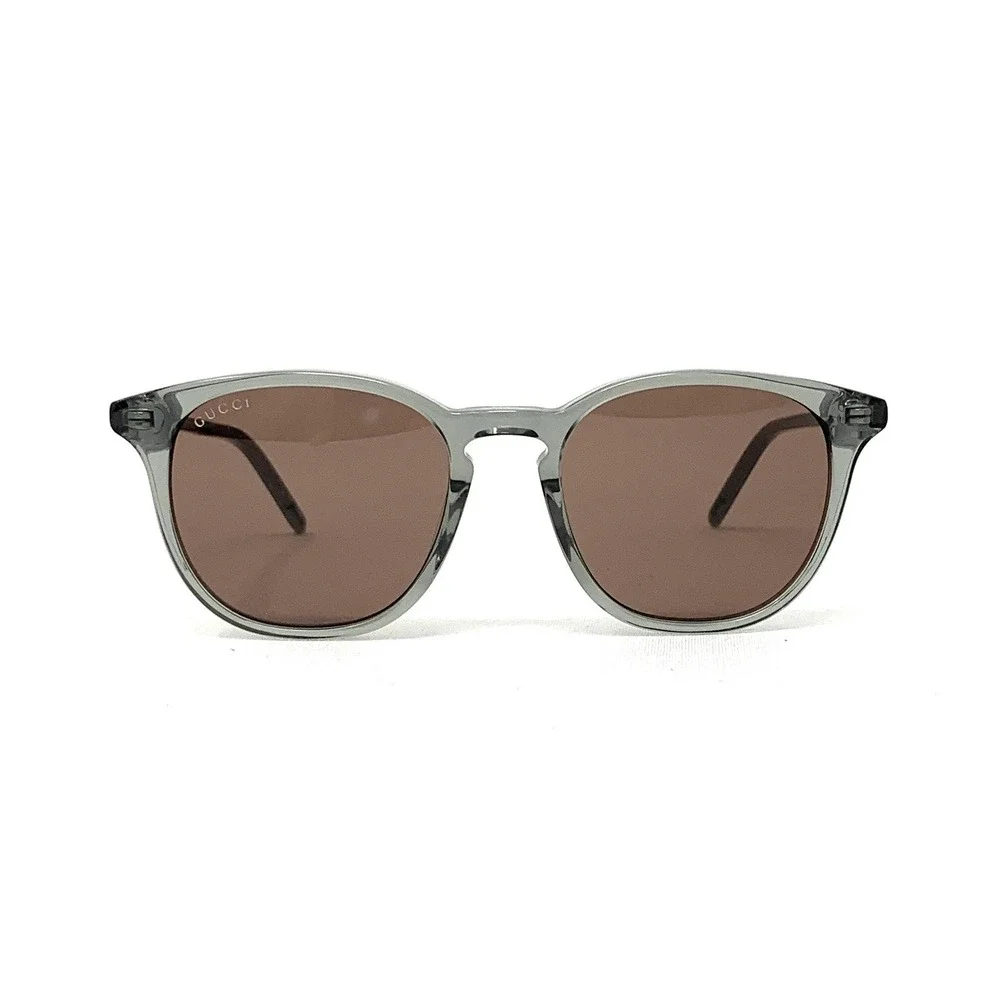 GUCCI Sunglasses GG1157S 002 Grey Brown Round 50mm